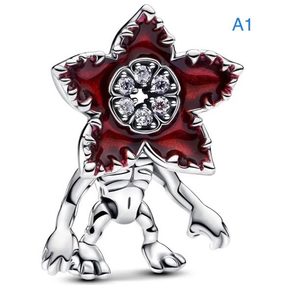 1pcs Pandora x Stranger Things Horror 1pcs Charm Sterling Silver D&D - Picture 1 of 16